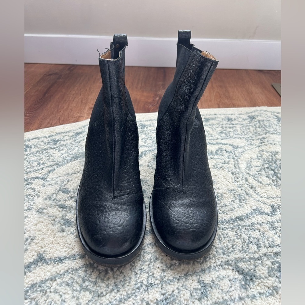Buttero Women’s Italian Black Leather Ankle Boot size 8 EU 41 - Picture 4 of 15